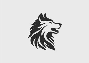 A bold wolf head silhouette logo representing loyalty, strength, and mystery