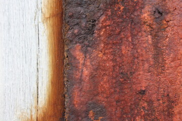 rusty metal background