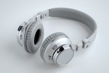 Sleek modern headphones for immersive audio experiences, ideal for music lovers and podcast enthusiasts