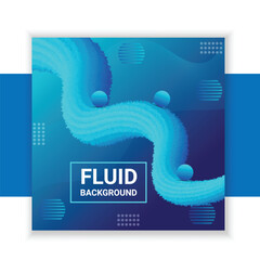 Futuristic Fluid Gradient Background with Spheres and Geometric Elements