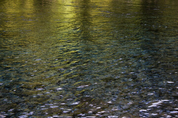 water reflections chile