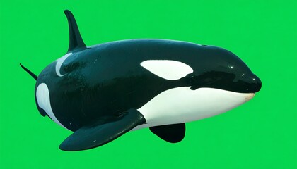 Magnificent Killer Whale A Stunning Depiction of the Ocean's Apex Predator