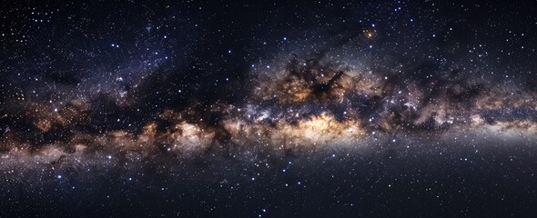Obraz premium Vast expanse of the Milky Way galaxy (1)