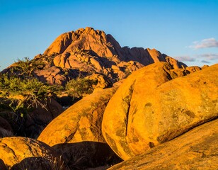 Sunrise over red rock formations (1)