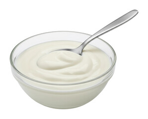 Homemade yogurt recipe kitchen cooking tutorial cozy environment healthy living. Cut out PNG