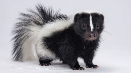 Fototapeta premium Cute skunk portrait