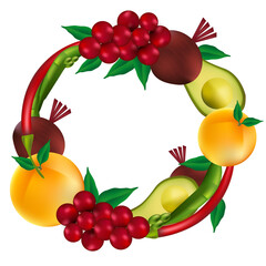 fruits and berries