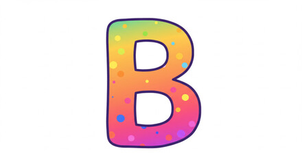 Obraz premium Letter B