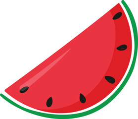 watermelon vector illustration