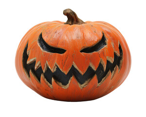 Evil Pumpkin Face PNG Isolated
