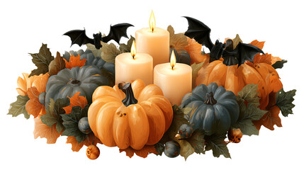 Glowing Pumpkin Lantern PNG Transparent