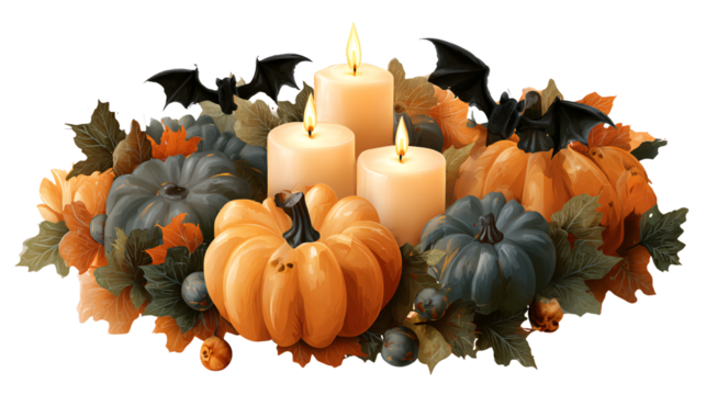 Glowing Pumpkin Lantern PNG Transparent