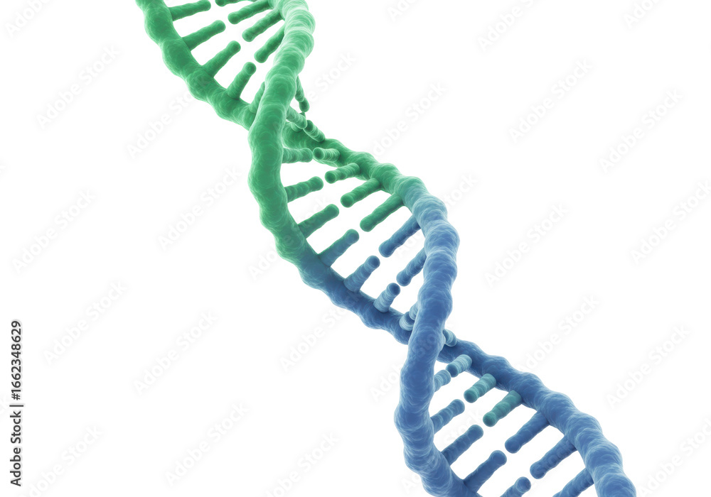 Poster exploring dna helix structure in a laboratory setting science educational content scientific concept
