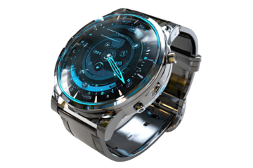 Futuristic wristwatch design