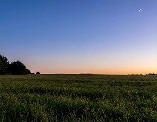 Sunrise/Sunset over field