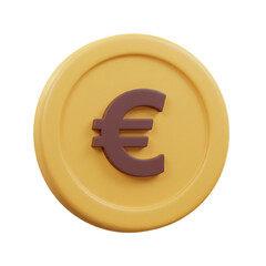 Obraz premium A golden coin featuring the Euro currency symbol is displayed against a dark background, symbolizing financial transactions, wealth, and economic concepts within a global context.
