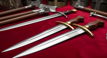Medieval Arsenal: Daggers and Historical Weapons Collection