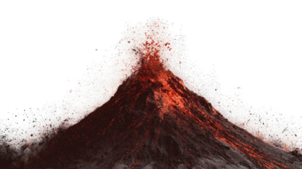 Volcanic Eruption, Fiery Peak