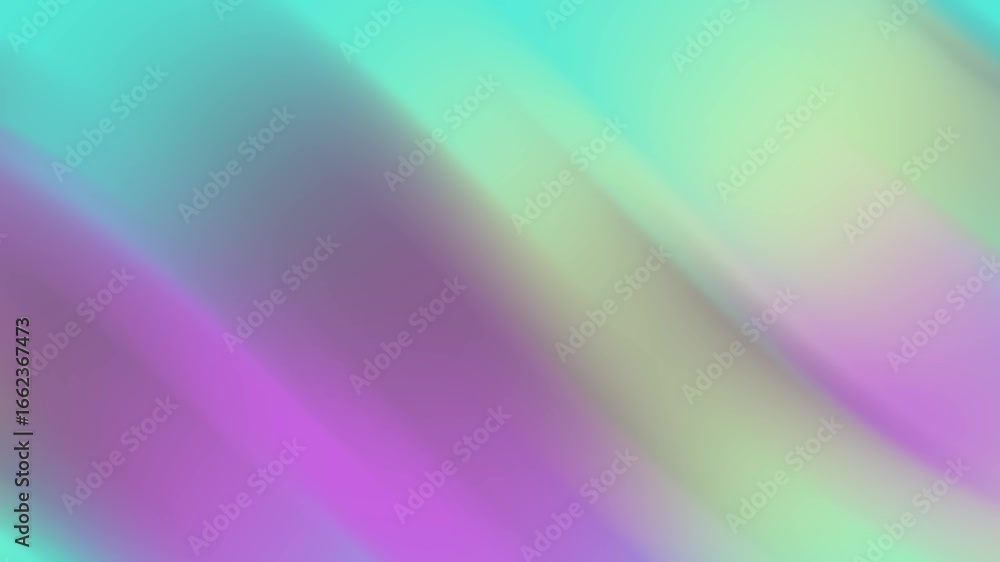 Aufkleber purple and cyan gradient smooth abstract background with soft fluid motion