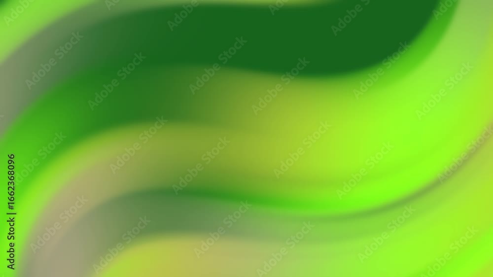 Poster green and yellow smooth gradient abstract background with soft neon effect