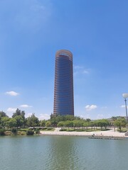 modern office building in seville, spain