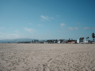 ロサンゼルス　サンタモニカ　ベニスビーチ