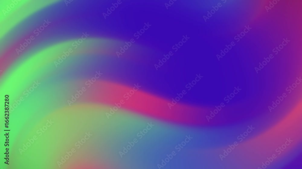 Poster blue and pink gradient smooth abstract background with soft flowing waves for digital design