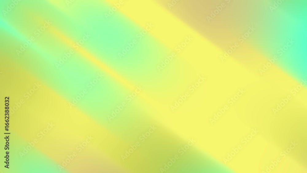 Poster yellow and green gradient smooth abstract background with bright soft waves