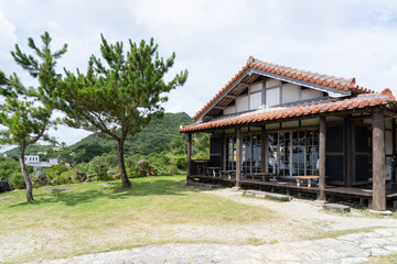 沖縄の古民家カフェ　花人逢