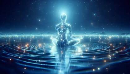 Cosmic Water Meditation with Energy Being