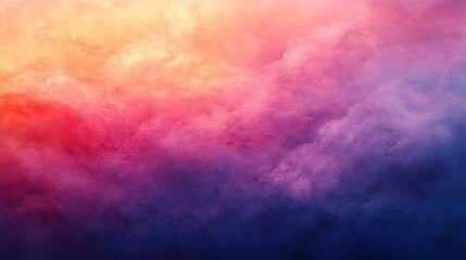 Abstract Dreamscape, A Vibrant Gradient of Colors and Textures Creates a Calming and Surreal Visual Experience