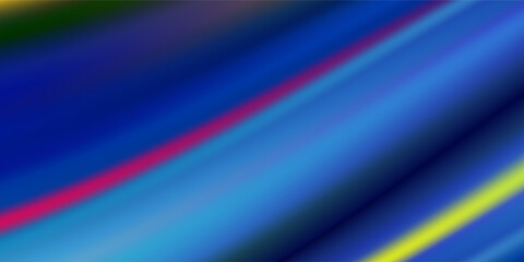Abstract Blue Light Streaks Background