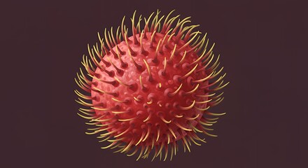 Tropical Rambutan Graphic