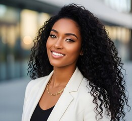 portrait of a young business woman