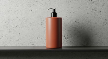Obraz premium Contemporary dispenser concept showcasing minimalistic and elegant design