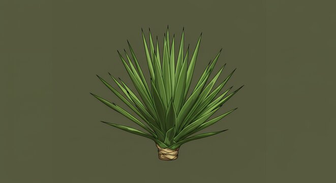 Spiky Plant Graphic
