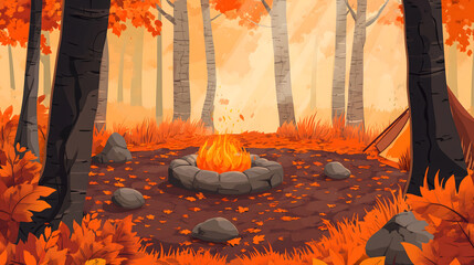 Eaves Dripping in Autumn Rain