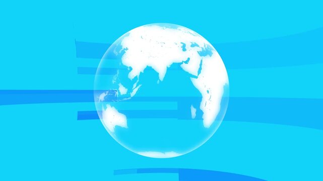 Glowing digital Earth globe illustration showing North and South America, designed in vibrant green and blue tones with abstract futuristic background. Perfect for technology, environment.