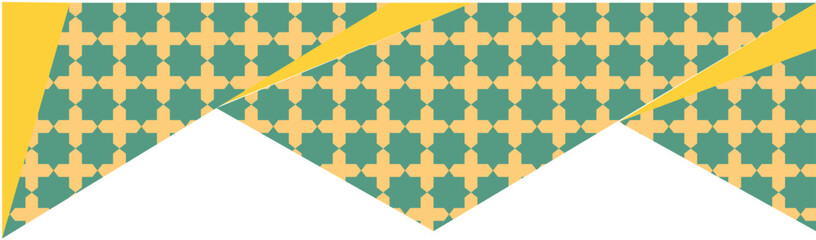 Islamic Decoration with Traditional Arabic Ornament for Ramadan and Eid Festive Design