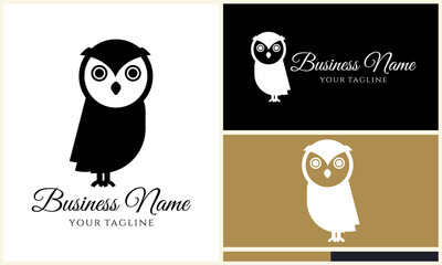 Obraz premium Owl Logo Design Variations. (25)