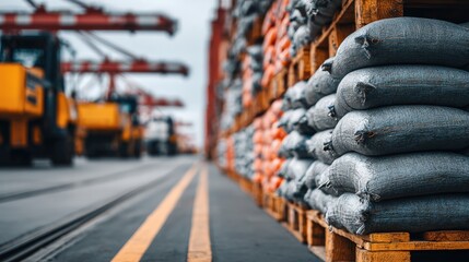 In supply chains, input involves sourcing materials and capturing data, ensuring production efficiency, reduced waste, and strong customer satisfaction. 