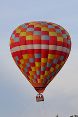 Naklejka premium first balloon in Luang Prabang