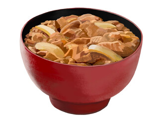 牛丼（赤黒椀）