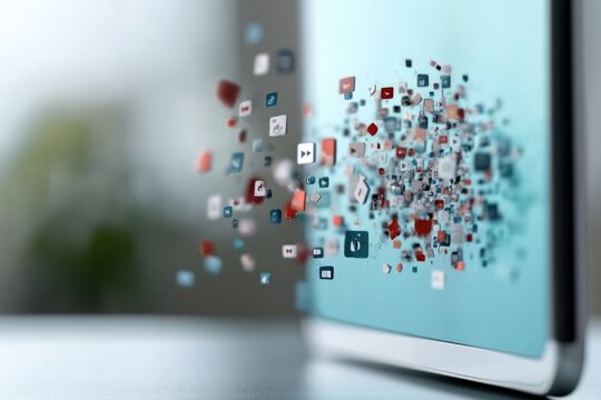 Virtual hub - social expansion, streaming evolution, media interaction, global outreach, online engagement, content sharing, digital experience, technological innovation, virtual networking.