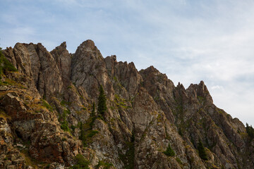 Tianshan Tianchi Scenic Area Mayashan Karst Mountain Landscape, Xinjiang, China