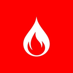 vector fire icon