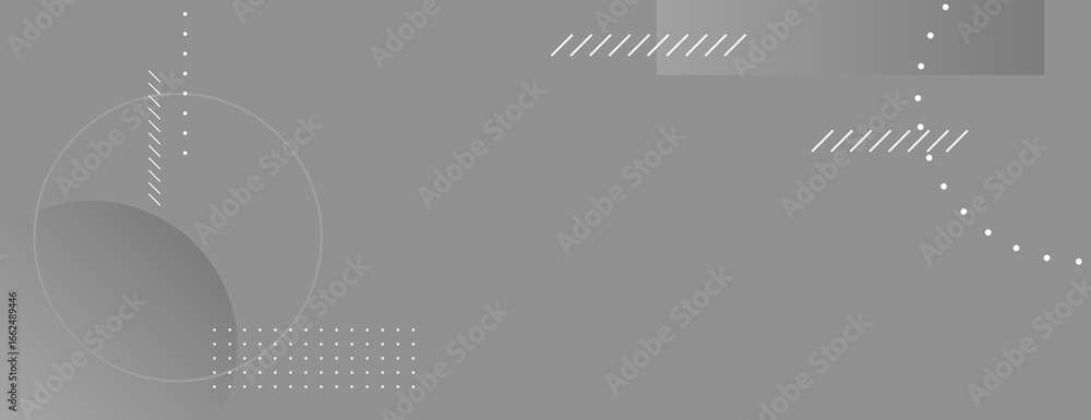 Poster gray geometric background with abstract shapes. the background is smooth and modern, featuring gray 