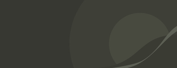 Dark green background with abstract curves. The background features a smooth, dark green texture, creating a modern and sleek look. Wave background vector. Green background.