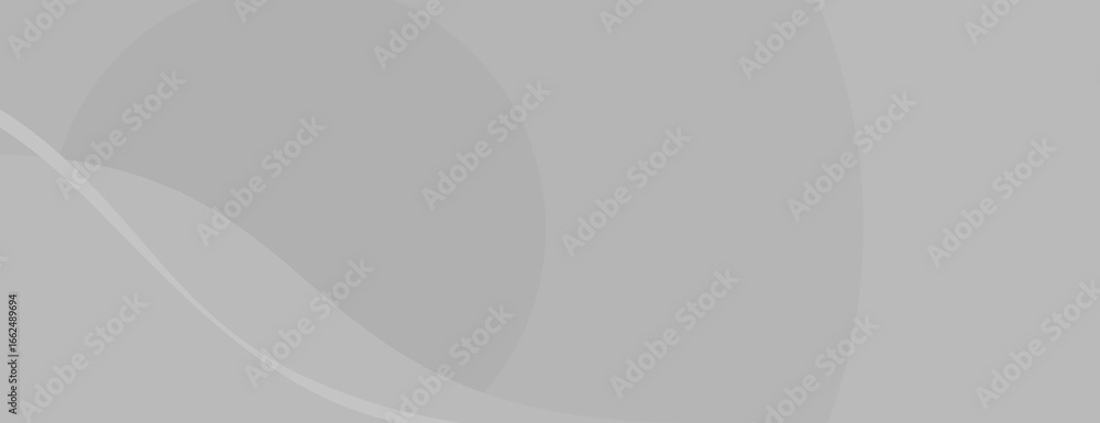 Poster minimalist gray background with smooth, flowing curves. the gray background has a soft, modern textu