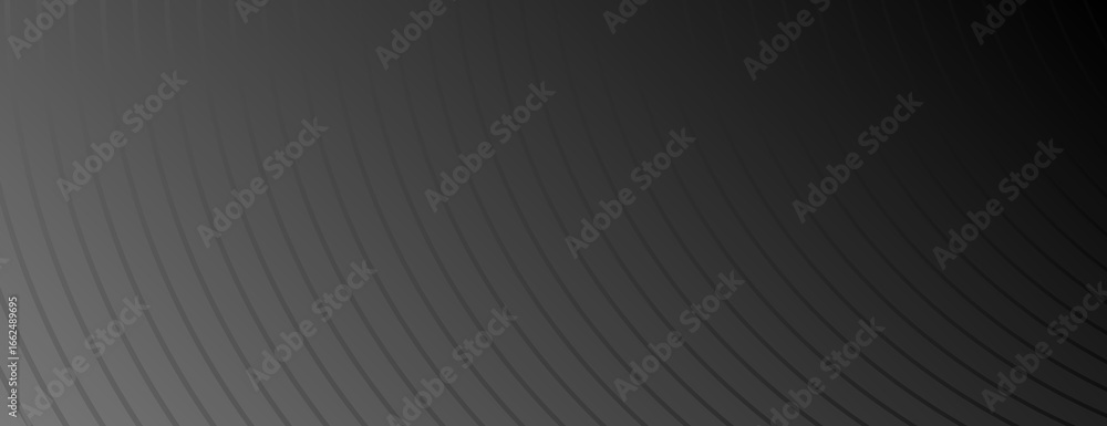 Poster dark gray background with a gradient texture. the background features curved lines, creating a sleek
